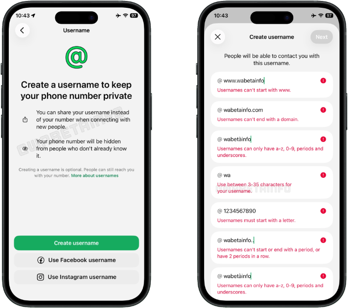 Imagen - WhatsApp: los nombres de usuarios ya est&aacute;n llegando a muchos usuarios