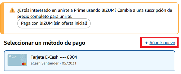Imagen - Amazon apuesta por Bizum: ya permite pagar la suscripci&oacute;n a Prime, y todas tus compras