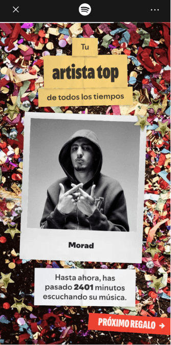 Imagen - "Tus A&ntilde;os en Modo Fiesta" de Spotify: c&oacute;mo acceder a tu Wrapped hist&oacute;rico