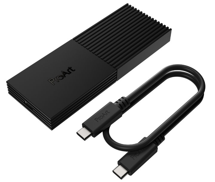 Imagen - Asus ProArt PA40SU: carcasa USB 4 para discos SSD externos