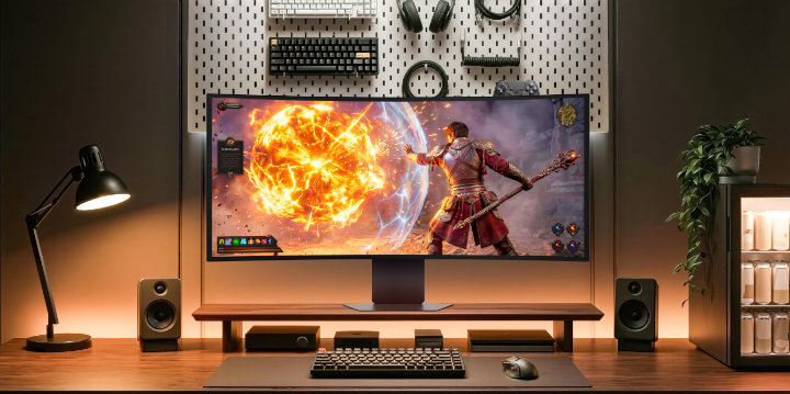 Imagen - LG UltraGear OLED 39GX950B:  as&iacute; es el monitor gaming 5K2K curvo con IA