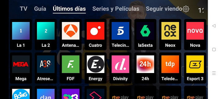 Imagen - TDT Spain: los canales de la TDT gratis en tu m&oacute;vil y Google TV