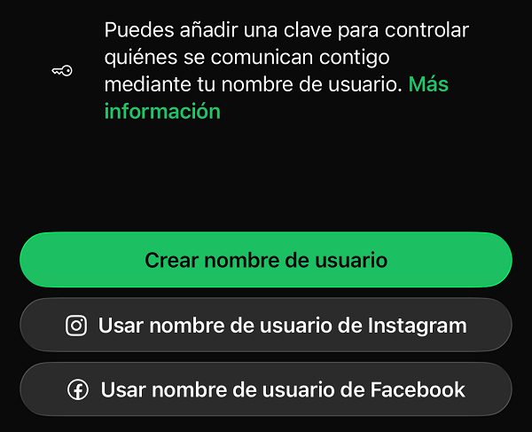 Imagen - WhatsApp ya permite reservar tu nombre de usuario personalizado