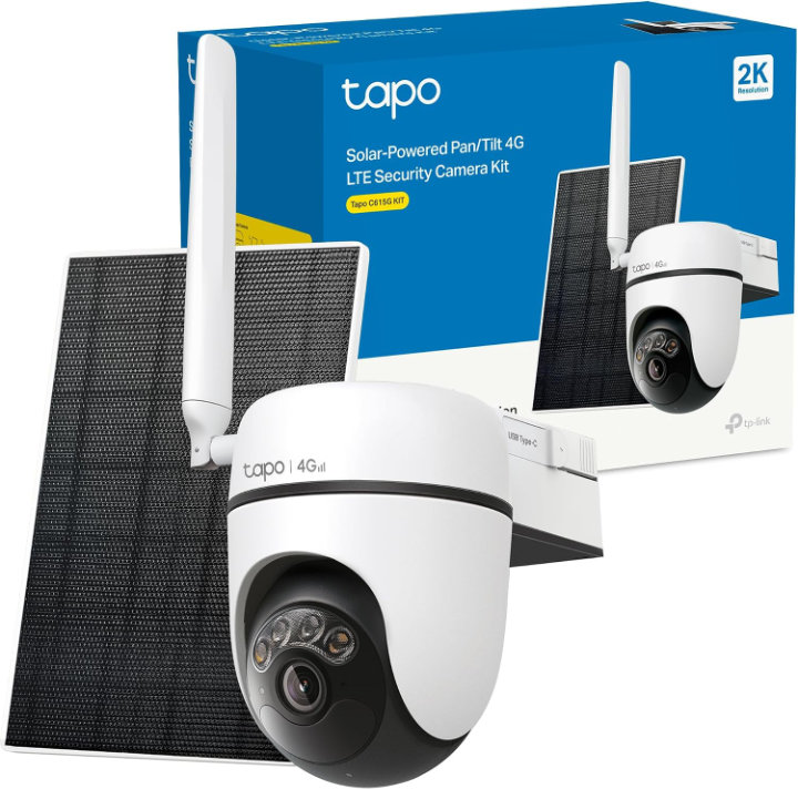 Imagen - Oferta: c&aacute;mara de vigilancia Tapo con panel solar y conexi&oacute;n 4G rebajada en Amazon