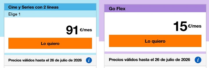 Imagen - Otra subida de precios: esto es lo que pagar&aacute;s en Orange desde el pr&oacute;ximo mes
