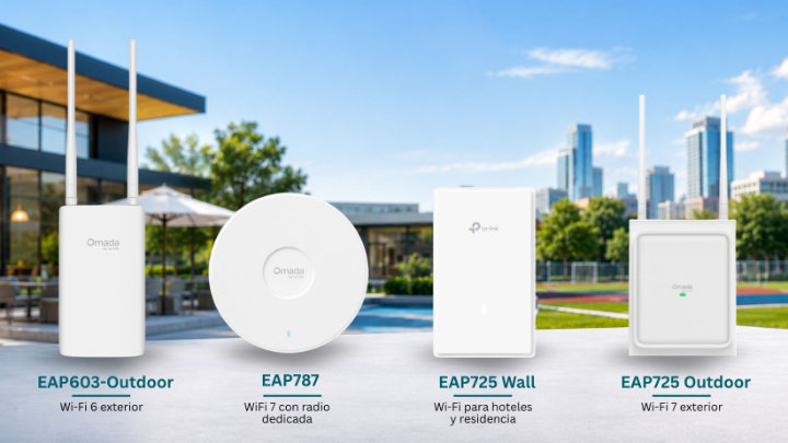Imagen - Los nuevos puntos de acceso TP-Link Omada llevan WiFi a todos los espacios p&uacute;blicos