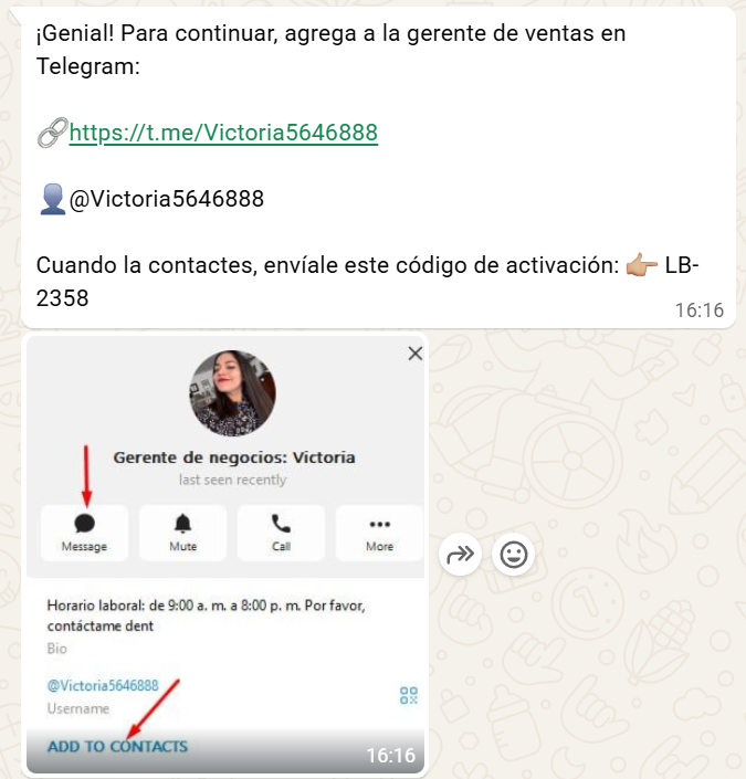 Imagen - "Gana dinero promocionando a Druni". Mucho cuidado si te llega esta propuesta en WhatsApp