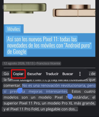 Imagen - C&oacute;mo convertir im&aacute;genes a texto en Android