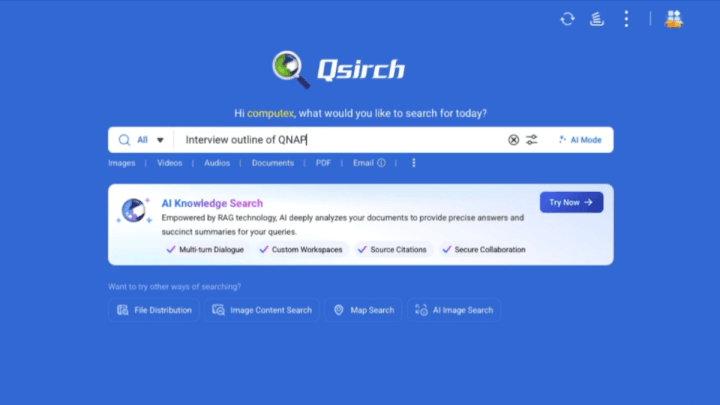 Imagen - El buscador de QNAP se refuerza con IA local gracias a Qsirch AI Mode