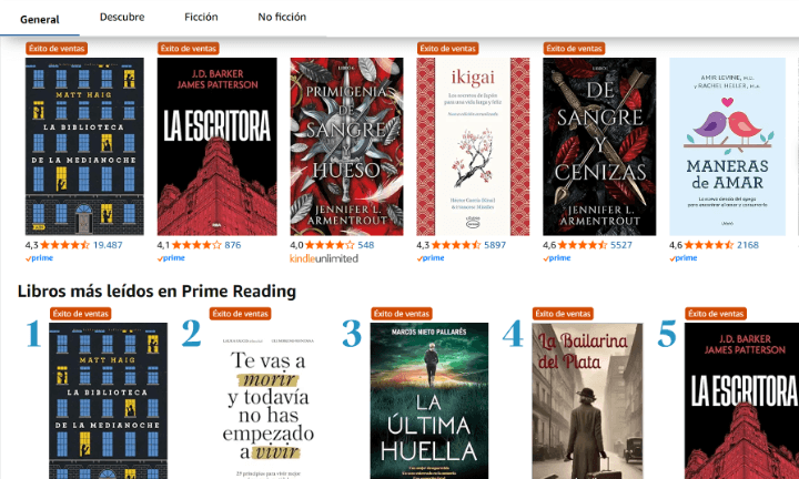 Imagen - C&oacute;mo conseguir libros gratis gracias a Amazon Prime