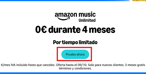 Imagen - Mejor que Spotify, y gratis: 4 meses de Amazon Music Unlimited por la cara con esta oferta