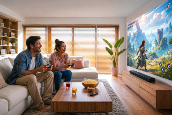 Imagen - El cine de 500 pulgadas llega a tu casa con una nueva era de proyecci&oacute;n 4K con IA