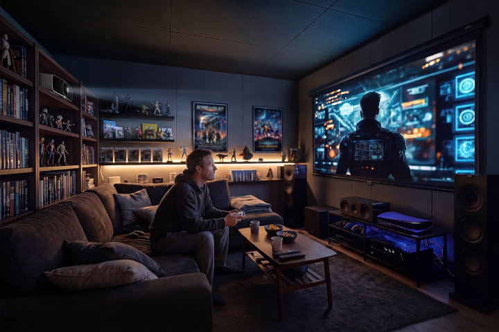 Imagen - El cine de 500 pulgadas llega a tu casa con una nueva era de proyecci&oacute;n 4K con IA