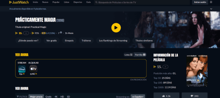 Imagen - JustWatch TV a&ntilde;ade canales gratuitos: de simple buscador a plataforma de streaming propia