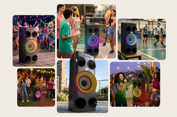 Imagen - LG xboom Power 9000, 7000 y 5000: potentes altavoces para fiesta con iluminaci&oacute;n LED