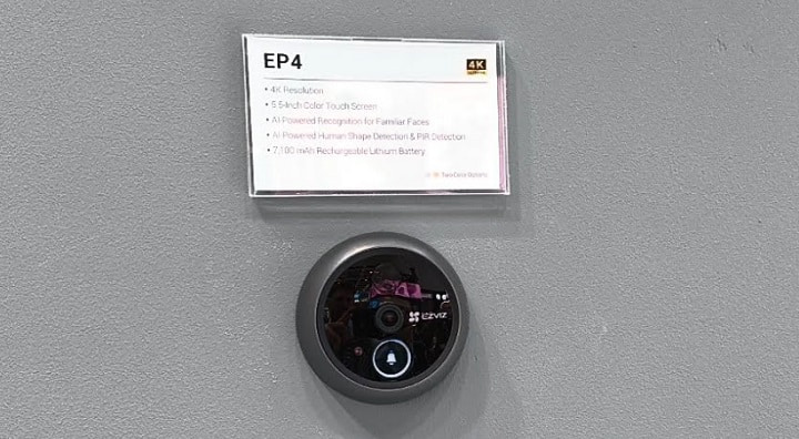 Imagen - Ezviz ampl&iacute;a su ecosistema smarthome: c&aacute;maras con IA, mirillas y hasta videoporteros