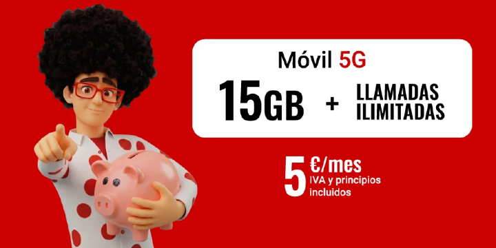 Imagen - Solo 5 &euro; al mes por tu tarifa de m&oacute;vil: Pepephone ofrece 15 GB y llamadas ilimitadas