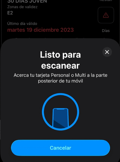 Imagen - C&oacute;mo cargar la tarjeta de transporte de Madrid con el m&oacute;vil
