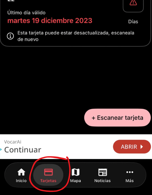 Imagen - C&oacute;mo cargar la tarjeta de transporte de Madrid con el m&oacute;vil