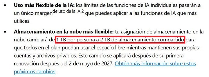 Imagen - Microsoft 365 reduce su almacenamiento: as&iacute; empeoran las condiciones