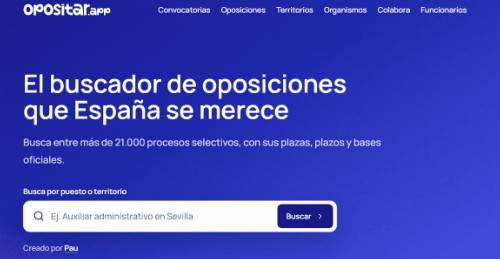 Imagen - Este buscador te permite buscar todas las convocatorias de oposiciones en Espa&ntilde;a