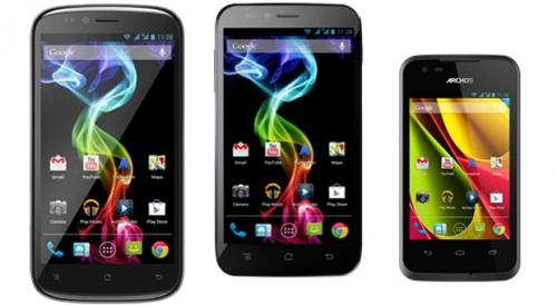 Imagen - Archos presenta 3 smarpthones con Android y a buen precio