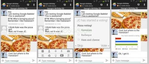 Imagen - Google Babble se deja ver en imágenes