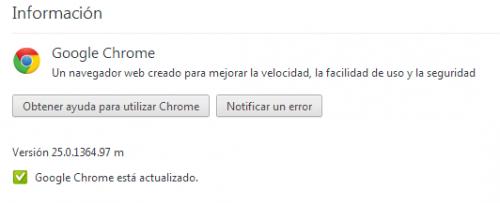 Imagen - Chrome 25 ya está disponible para su descarga