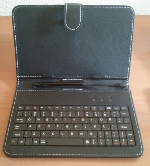 Imagen - Review: Funda de cuero con teclado espa&ntilde;ol para tablet de 7"