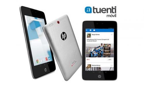 Imagen - Tuenti M&oacute;vil ofrece el tablet HP Slate 7 HD 3G con conexi&oacute;n 3G durante un a&ntilde;o