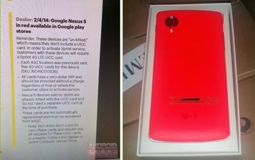 Imagen - Nexus 5 en color rojo ya es oficial