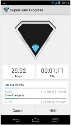 Imagen - SuperBeam, comparte archivos en Android gracias al NFC y WiFi