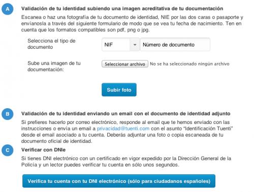 Imagen - Tuenti añade el DNI electrónico a su método de verificación de edad