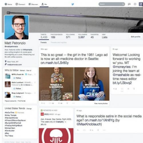 Imagen - Twitter prueba otro nuevo dise&ntilde;o