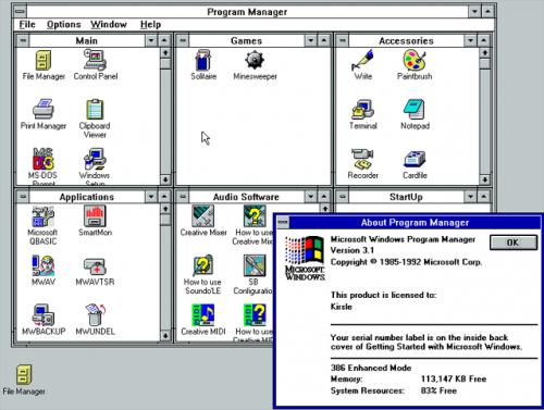 Imagen - Todas las versiones de Windows en imágenes