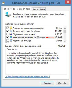 Imagen - ¿Qué es Windows.old y cómo eliminar la carpeta?